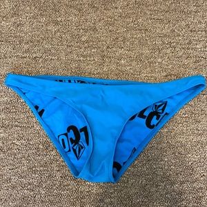 Volcom Electric Blue Bikini - M EUC